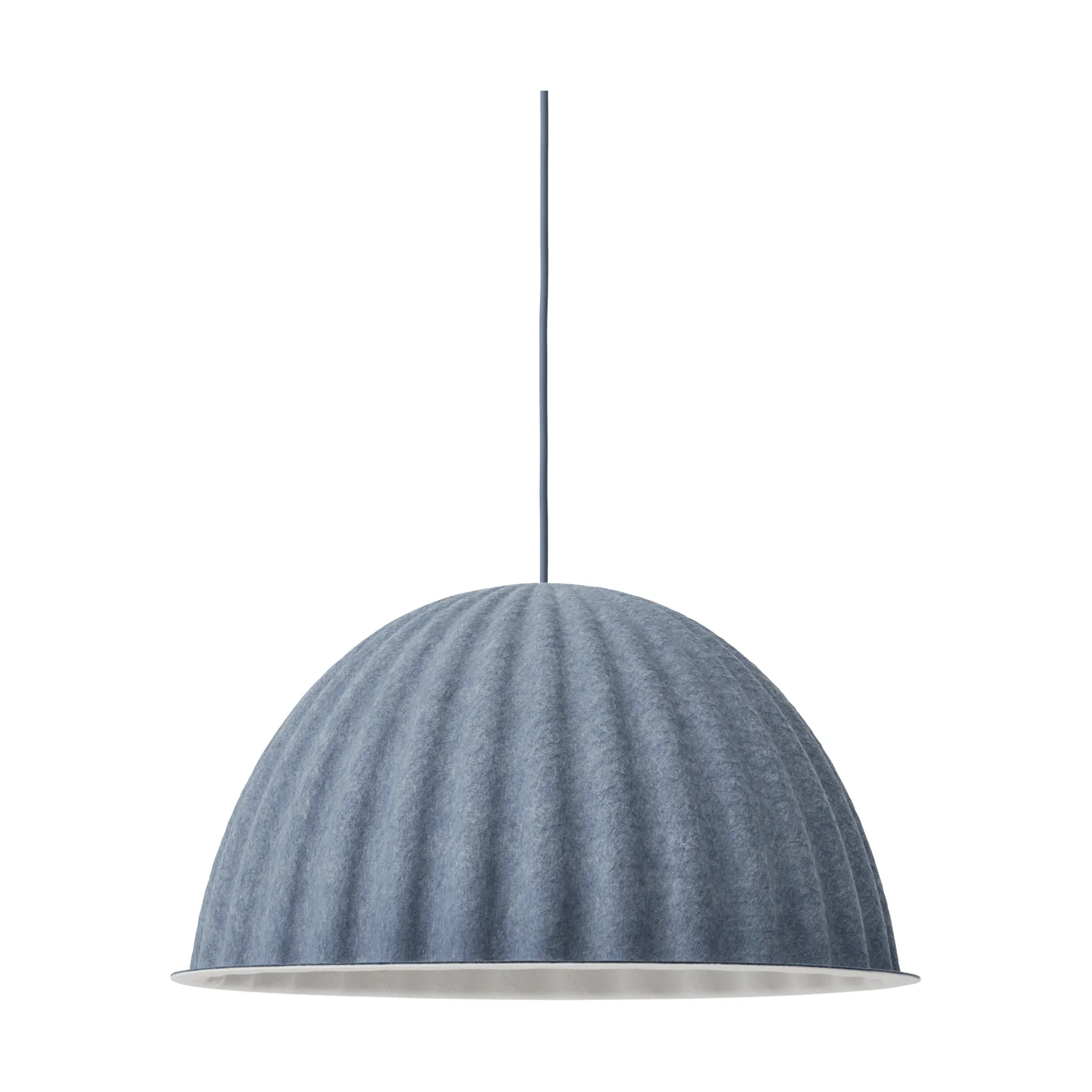 Under the bell Pendelleuchte Ø 55cm, Blaugrau Muuto