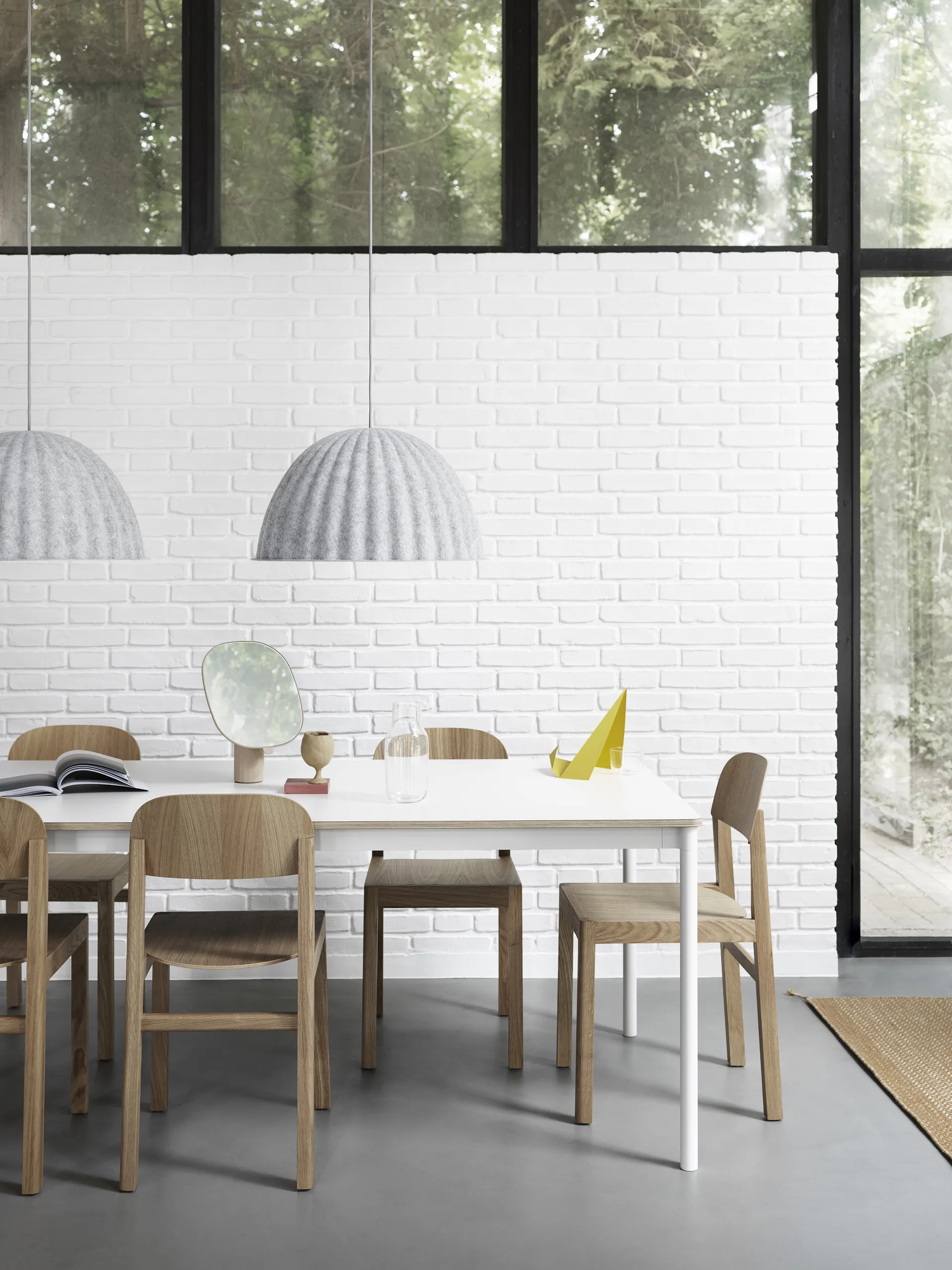 Under the bell Pendelleuchte Ø 55cm, Dark Green Muuto