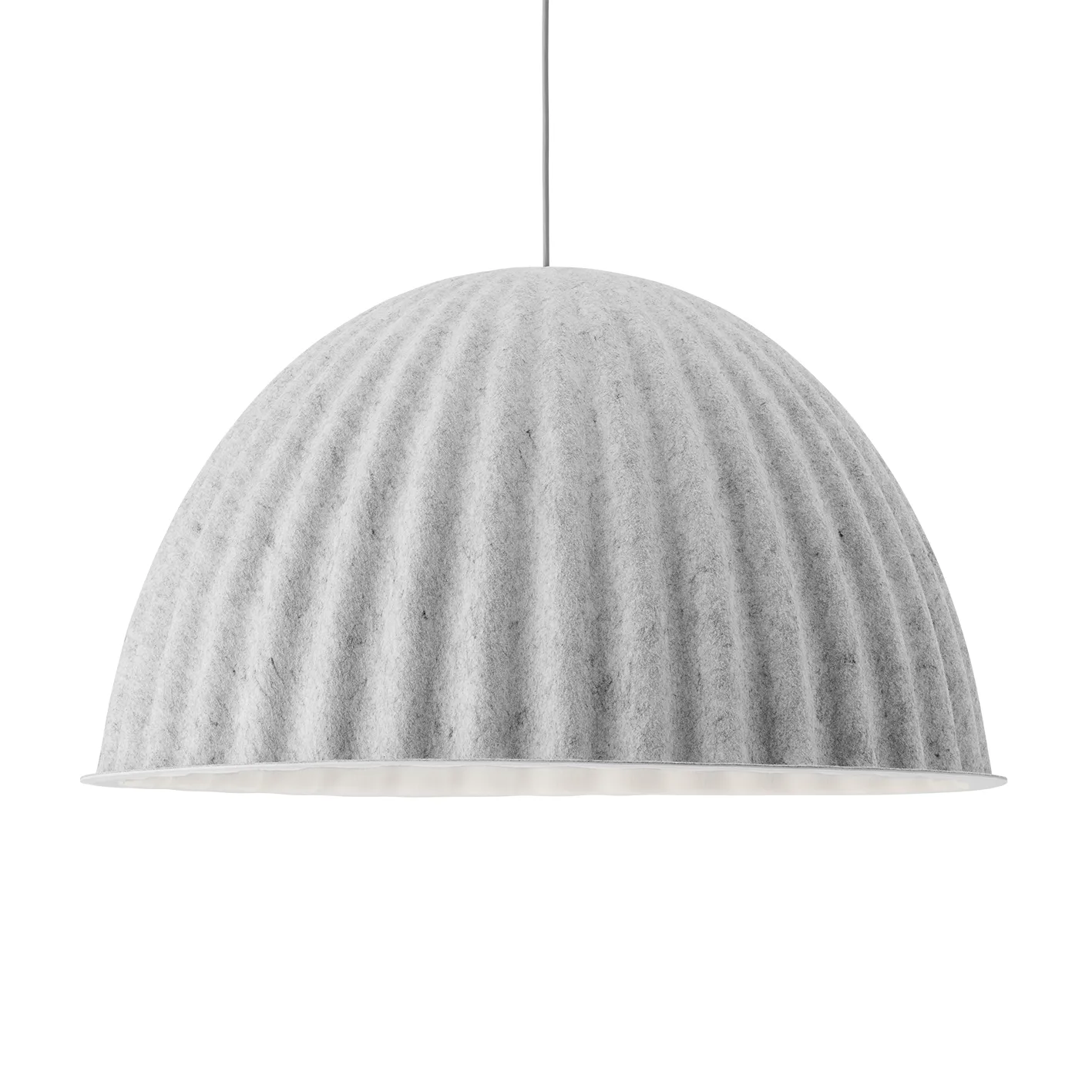 Under the bell Pendelleuchte Ø 82cm, White melange Muuto