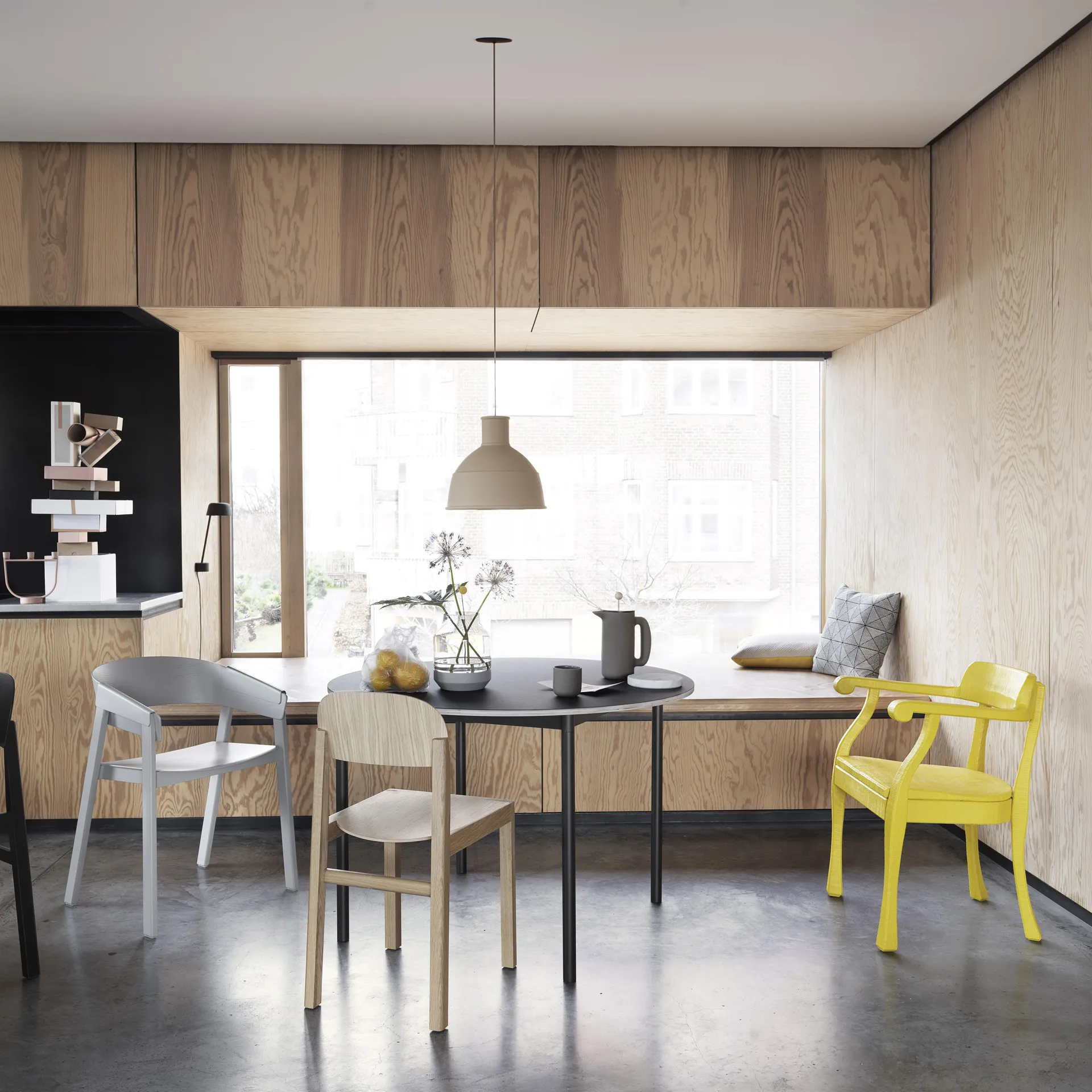 Unfold Leuchte, Beige rose Muuto