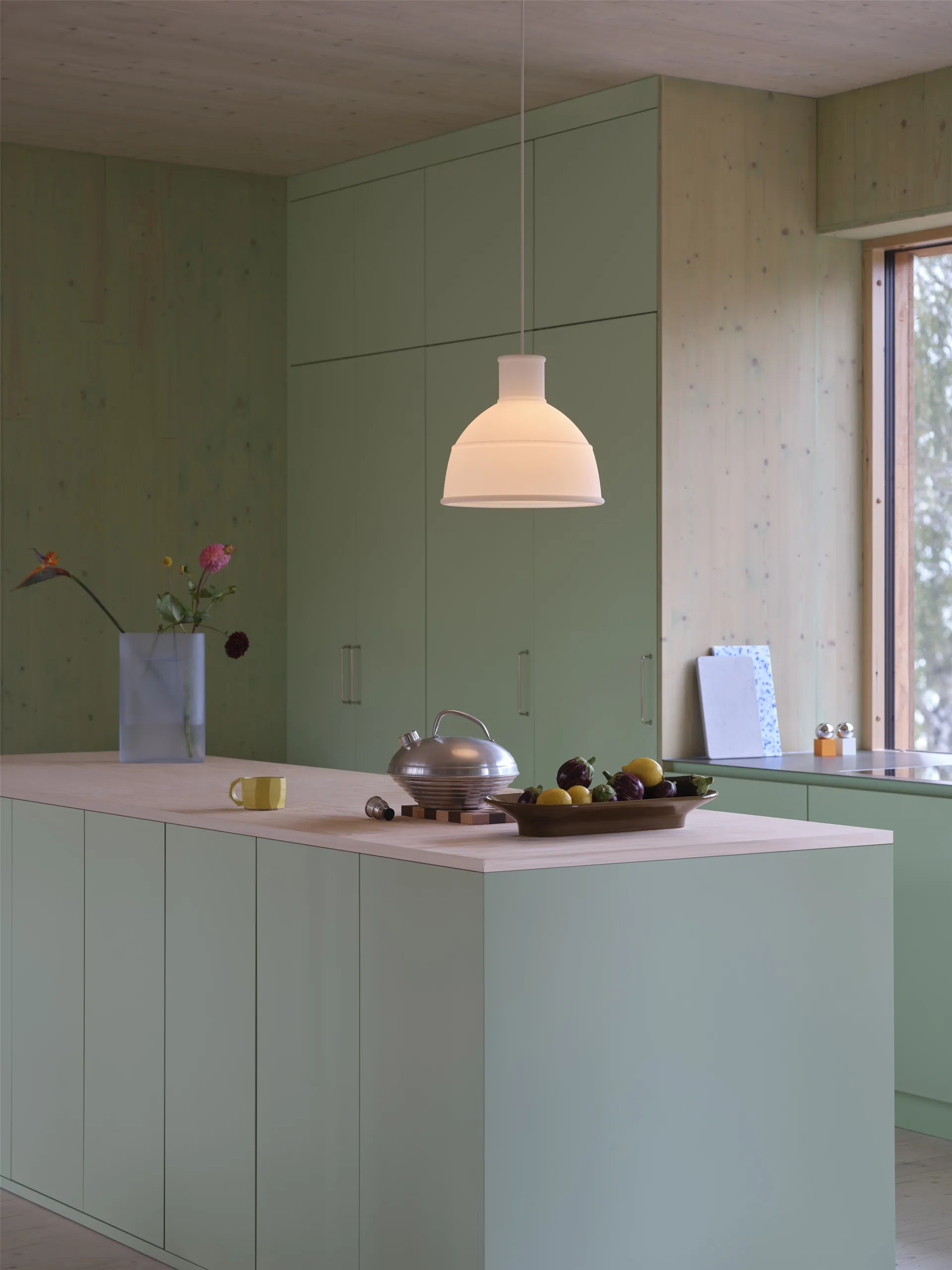 Unfold Leuchte, Translucent white Muuto