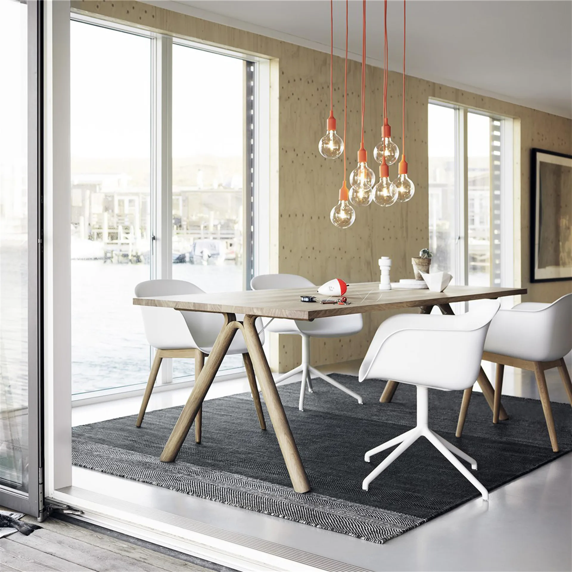 Varjo Teppich 200 x 300cm, Dunkelgrau Muuto