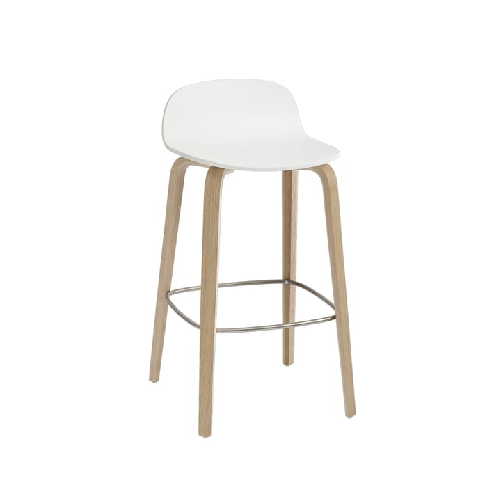 Visu Barstuhl 65 cm - White-Oak - Muuto