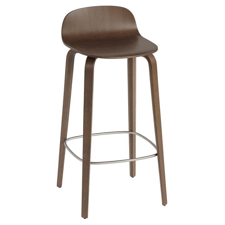 Visu Barstuhl 75cm - Stained dark brown - Muuto