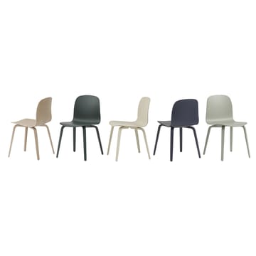 Visu Chair Stuhl - Dark green - Muuto