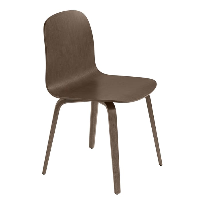 Visu Chair Stuhl - Stained dark brown - Muuto