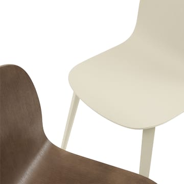 Visu Chair Stuhl - Stained dark brown - Muuto