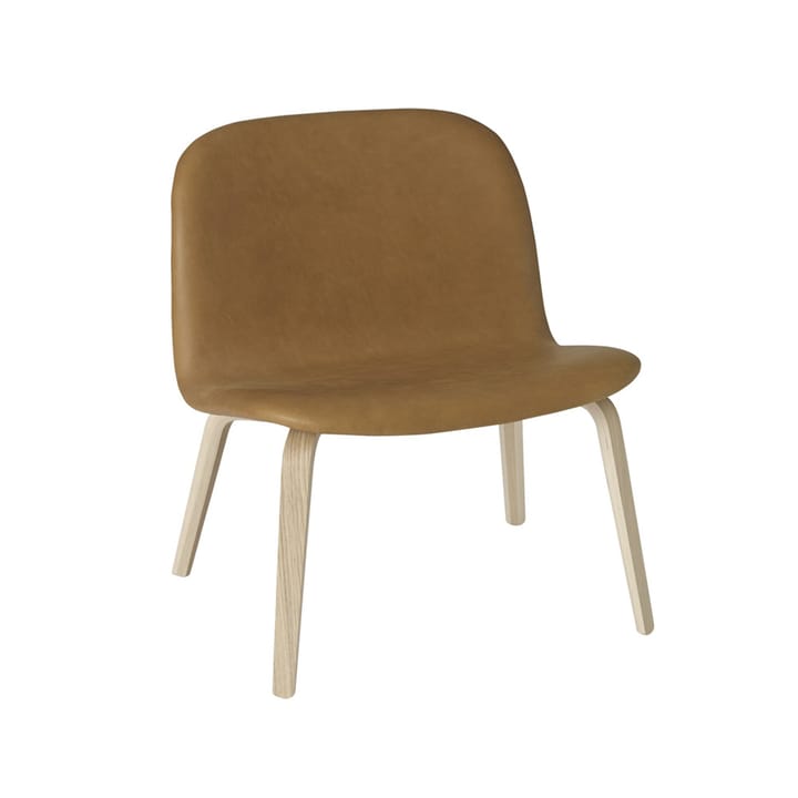 Visu Loungesessel Polsterstuhl - Refine leather cognac-Oak - Muuto