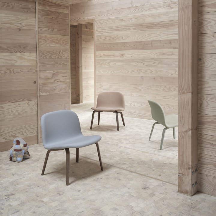 Visu Loungesessel Polsterstuhl, Steelcut trio 515-Oak Muuto