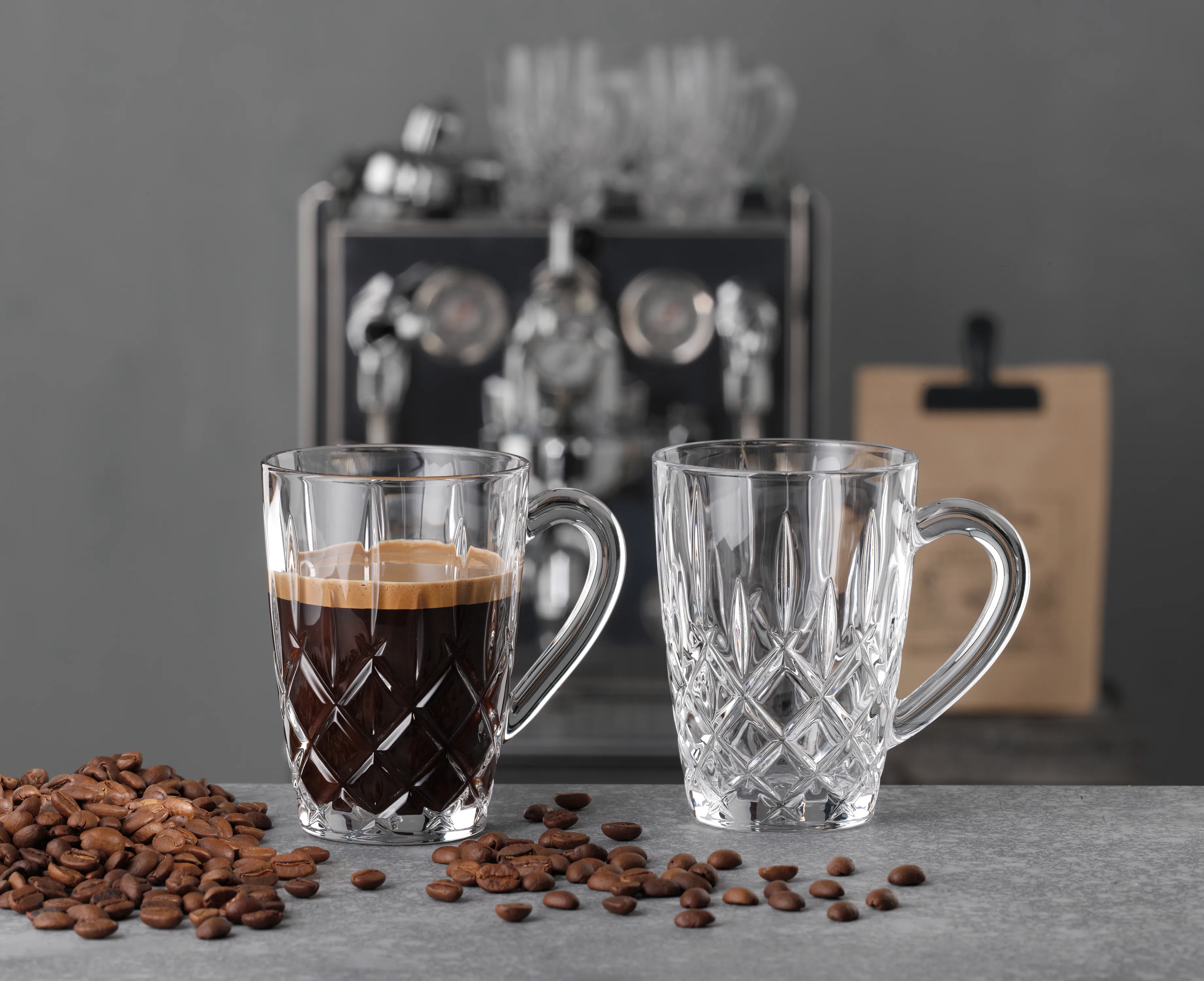 Pasabahce Irish Coffee-Glas 280 Ml – 2er-Set Mit Henkel Für Heiße Getränke