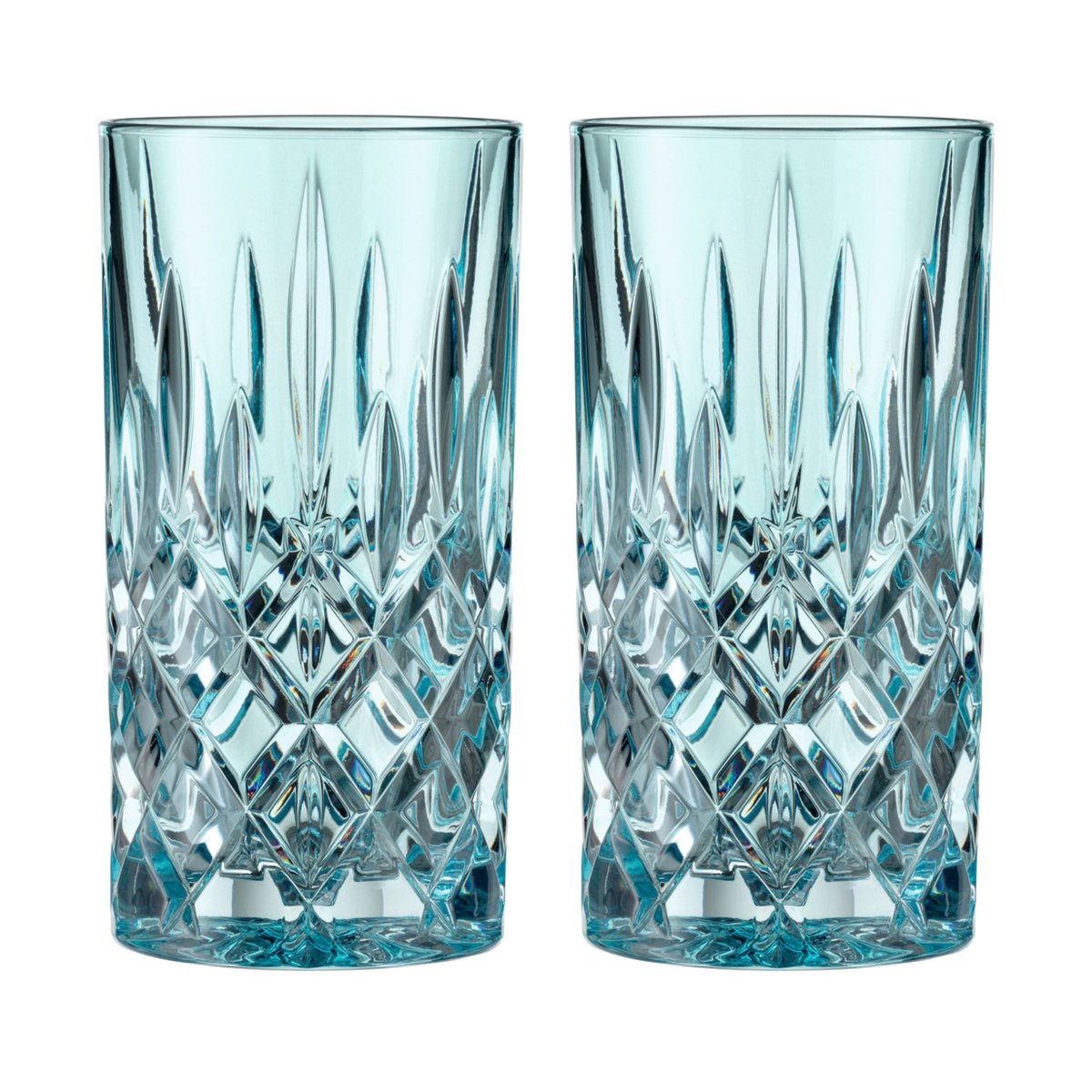 Nachtmann Noblesse Longdrinkglas 39,5 cl 2er-Pack Aqua