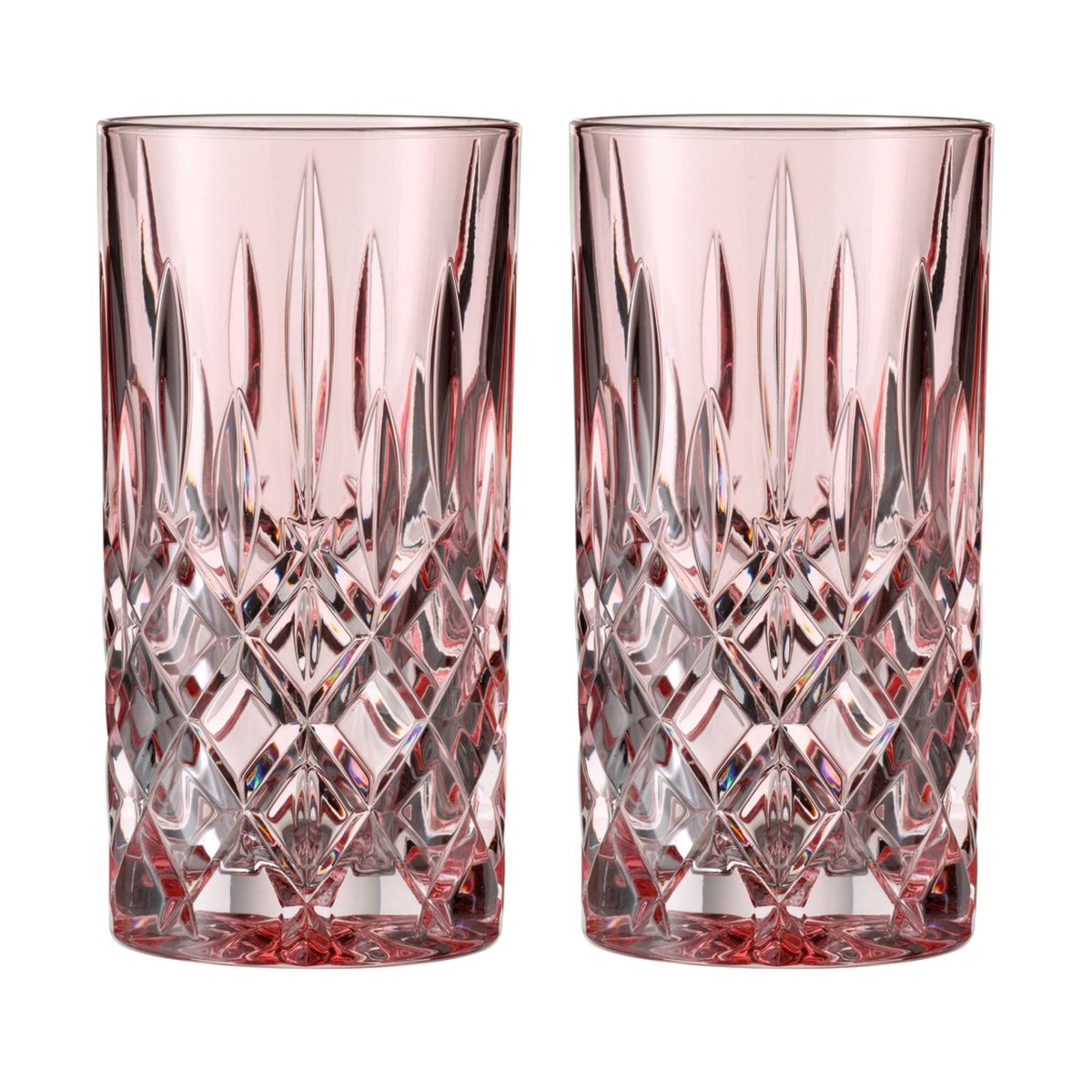 Nachtmann Noblesse Longdrinkglas 39,5 cl 2er-Pack Rosé