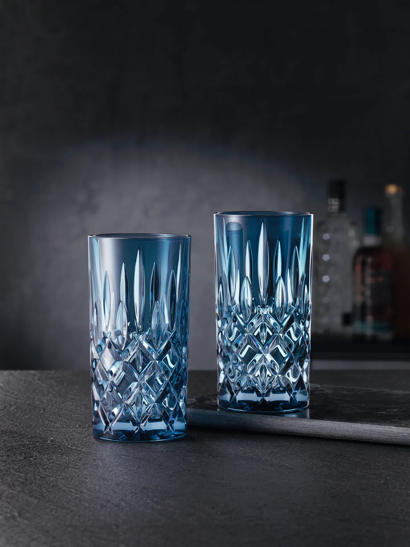 Noblesse Longdrinkglas 39,5 cl 2er-Pack, Vintage blue Nachtmann