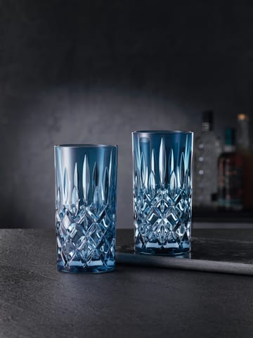 Noblesse Longdrinkglas 39,5 cl 2er-Pack - Vintage blue - Nachtmann