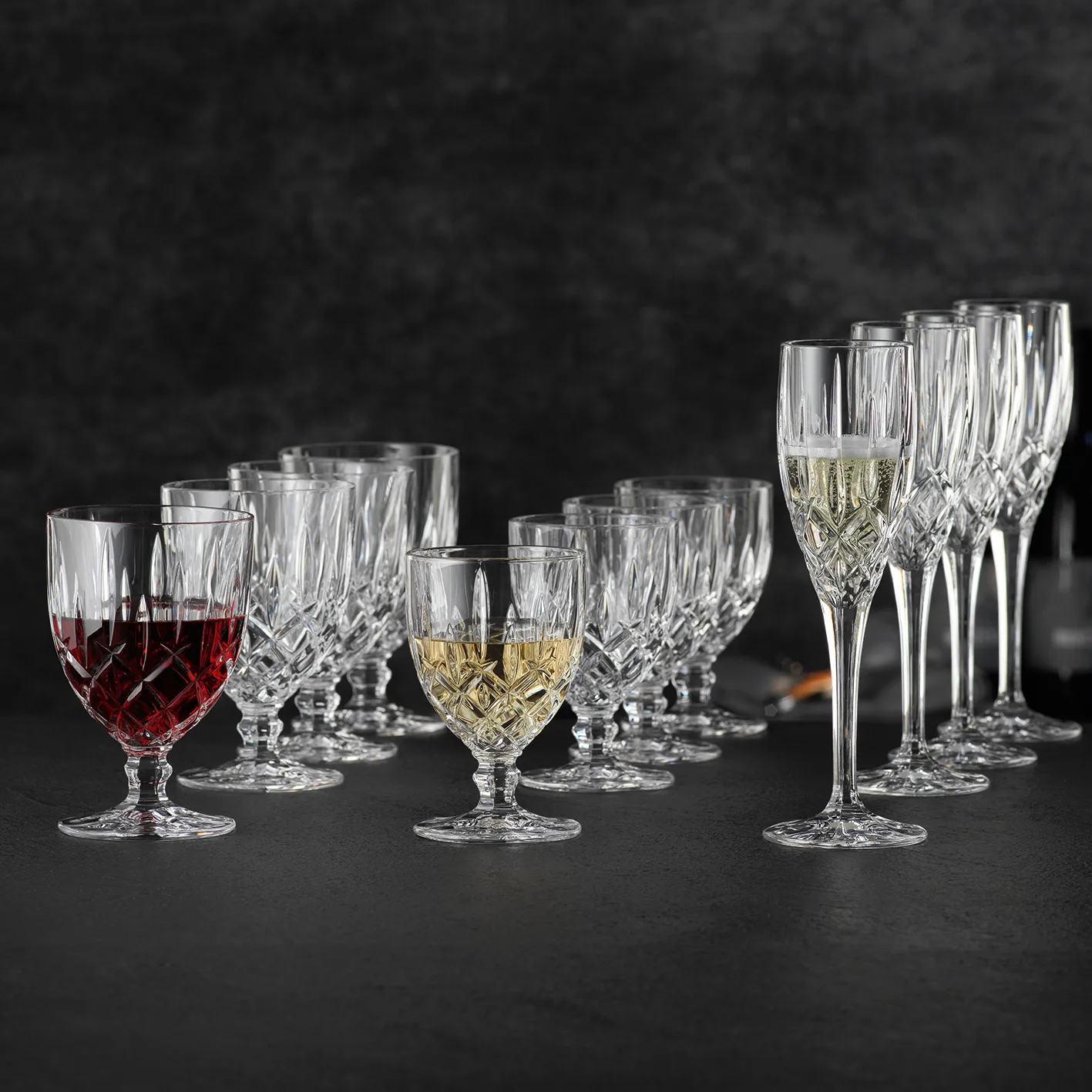 Noblesse Set Kanne und 4 Gläser, Klar Nachtmann