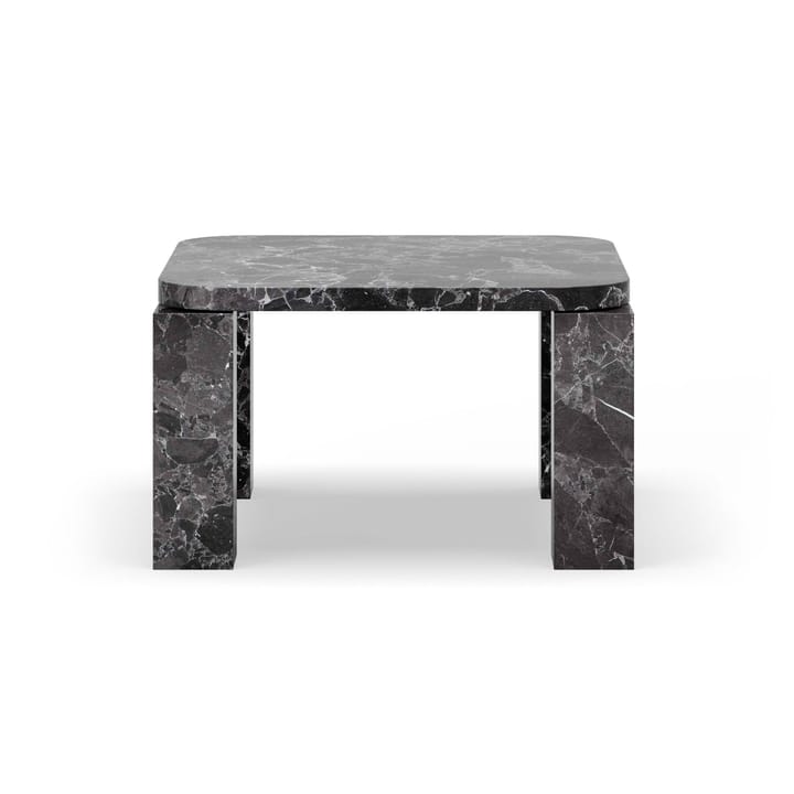 Atlas Beistelltisch 60 x 60cm - Costa black marble - New Works