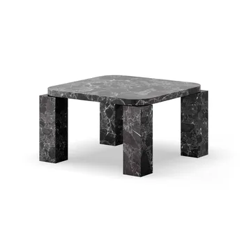 Atlas Couchtisch 60 x 60cm - Costa black marble - New Works