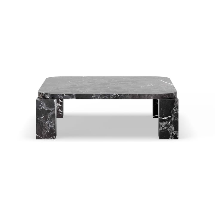 Atlas Couchtisch 82 x 82cm - Costa Black marble - New Works