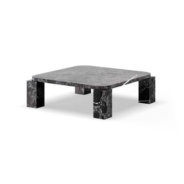 Atlas Couchtisch 82 x 82cm - Costa Black marble - New Works