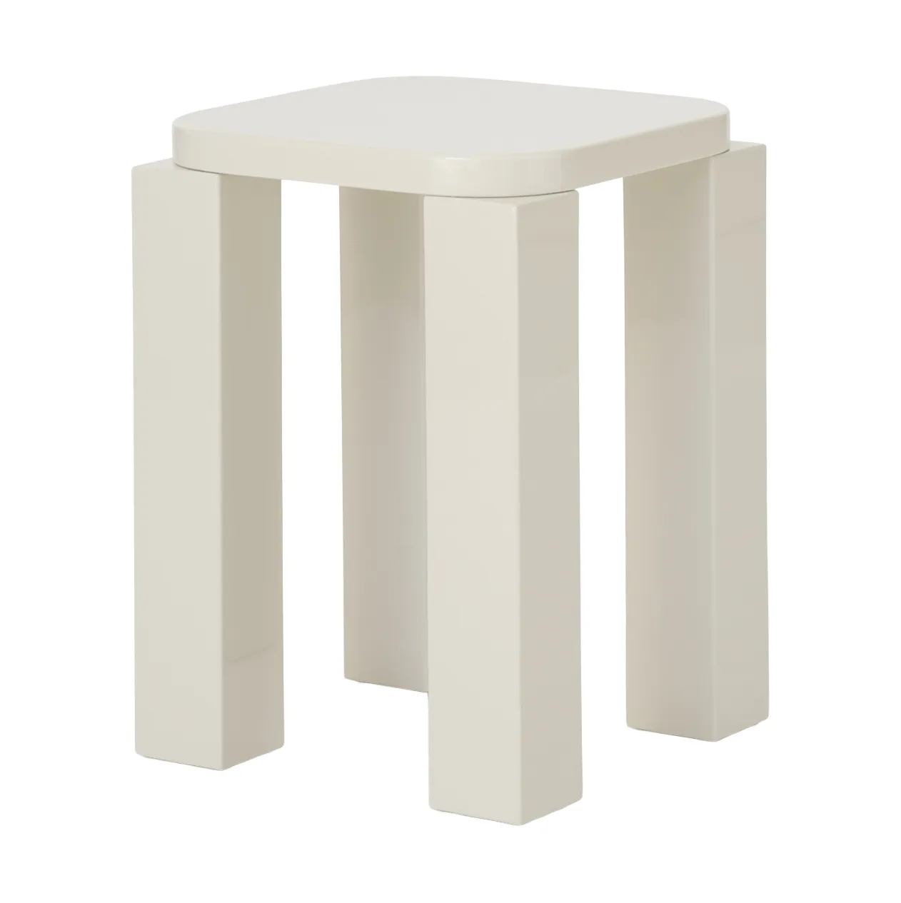 Atlas Hocker, Creme New Works