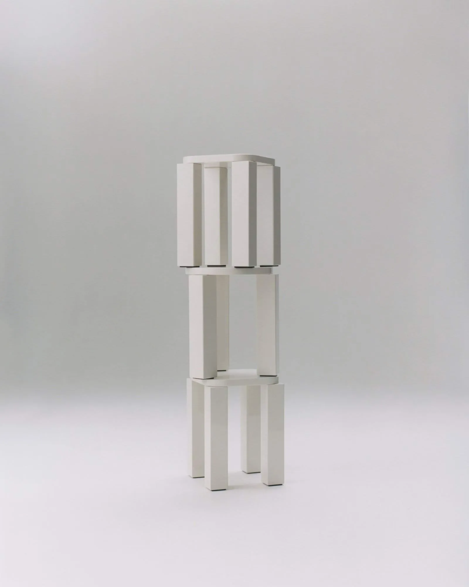 Atlas Hocker, Creme New Works