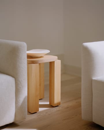 Atlas Hocker - Natural Oak - New Works