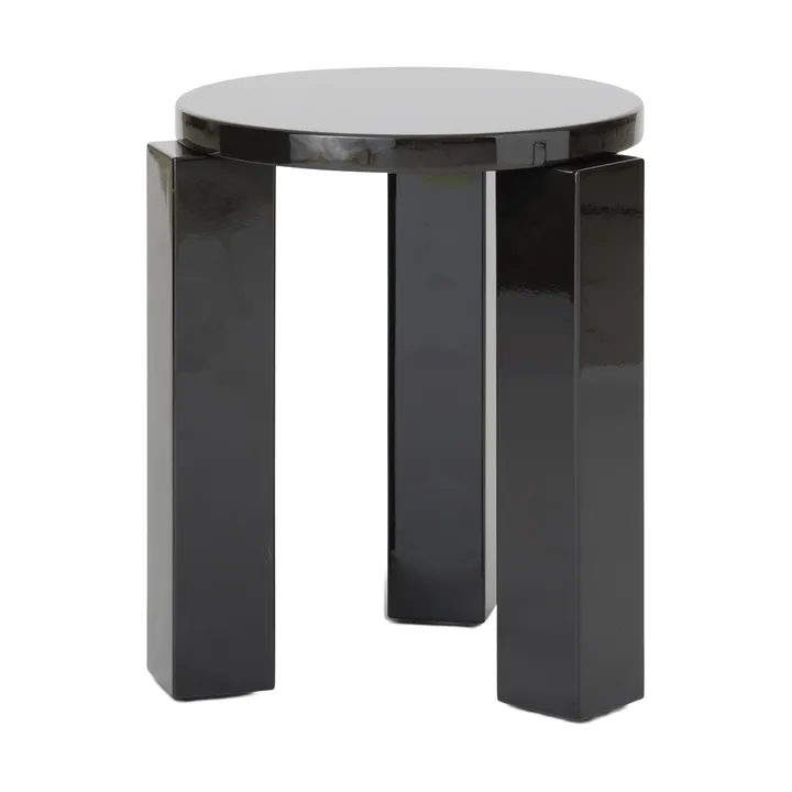 Atlas runder Hocker - Espresso, Ø36x44 cm - New Works