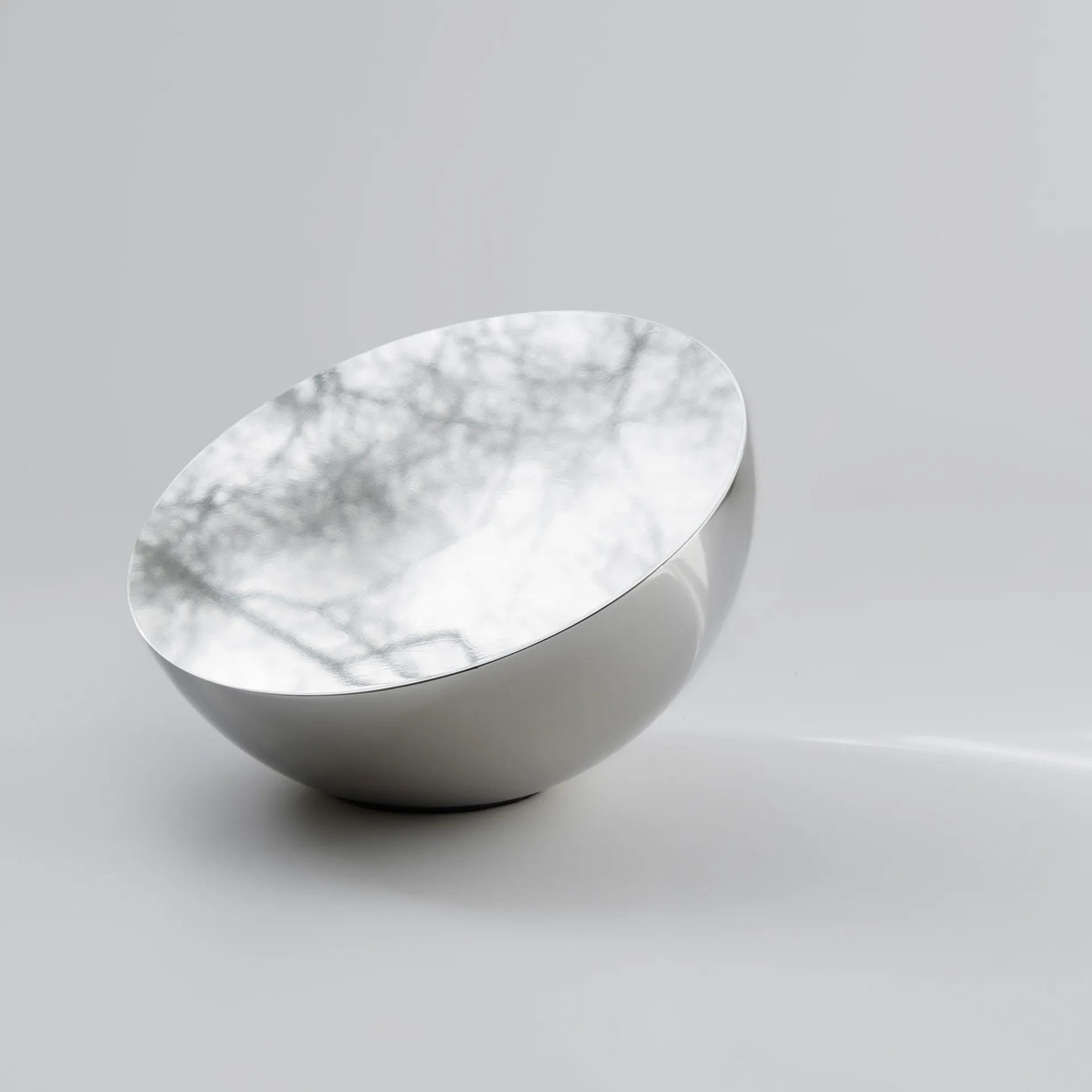 Aura Tischspiegel, Edelstahl New Works