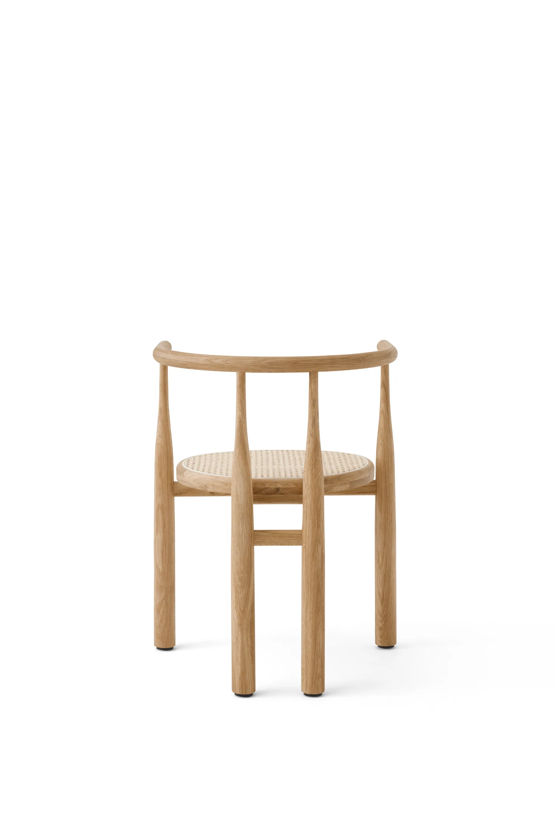 Bukowski Armlehnstuhl, Eiche geölt-Rattan New Works