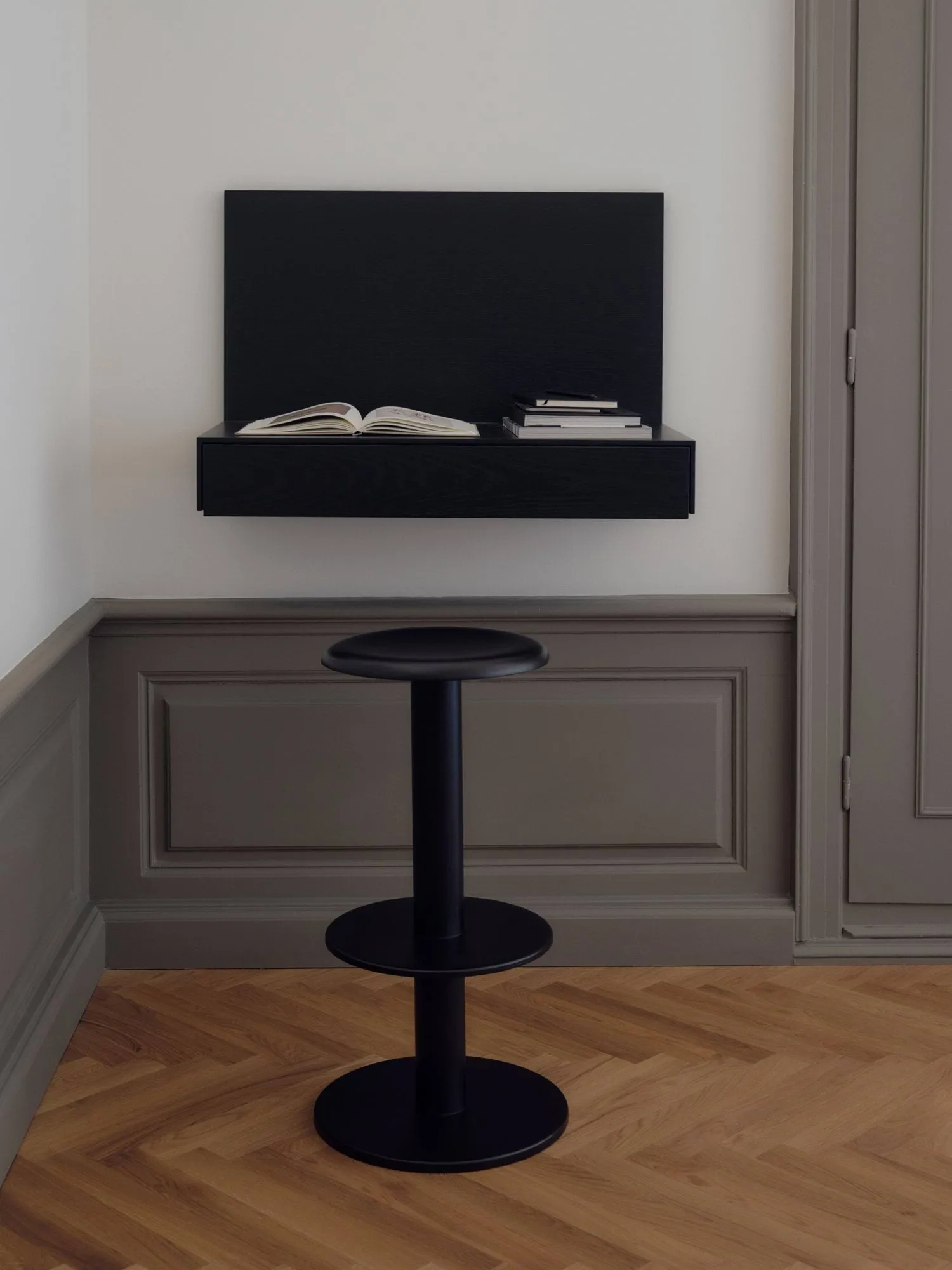 Coupe Barhocker, Black, 76 cm New Works