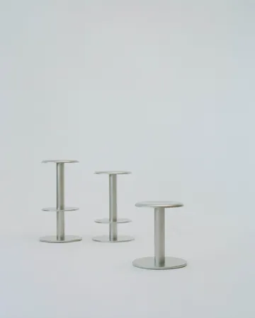 Coupe Barhocker - Stainless Steel, 66 cm - New Works
