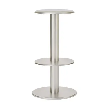 Coupe Barhocker - Stainless Steel, 76 cm - New Works