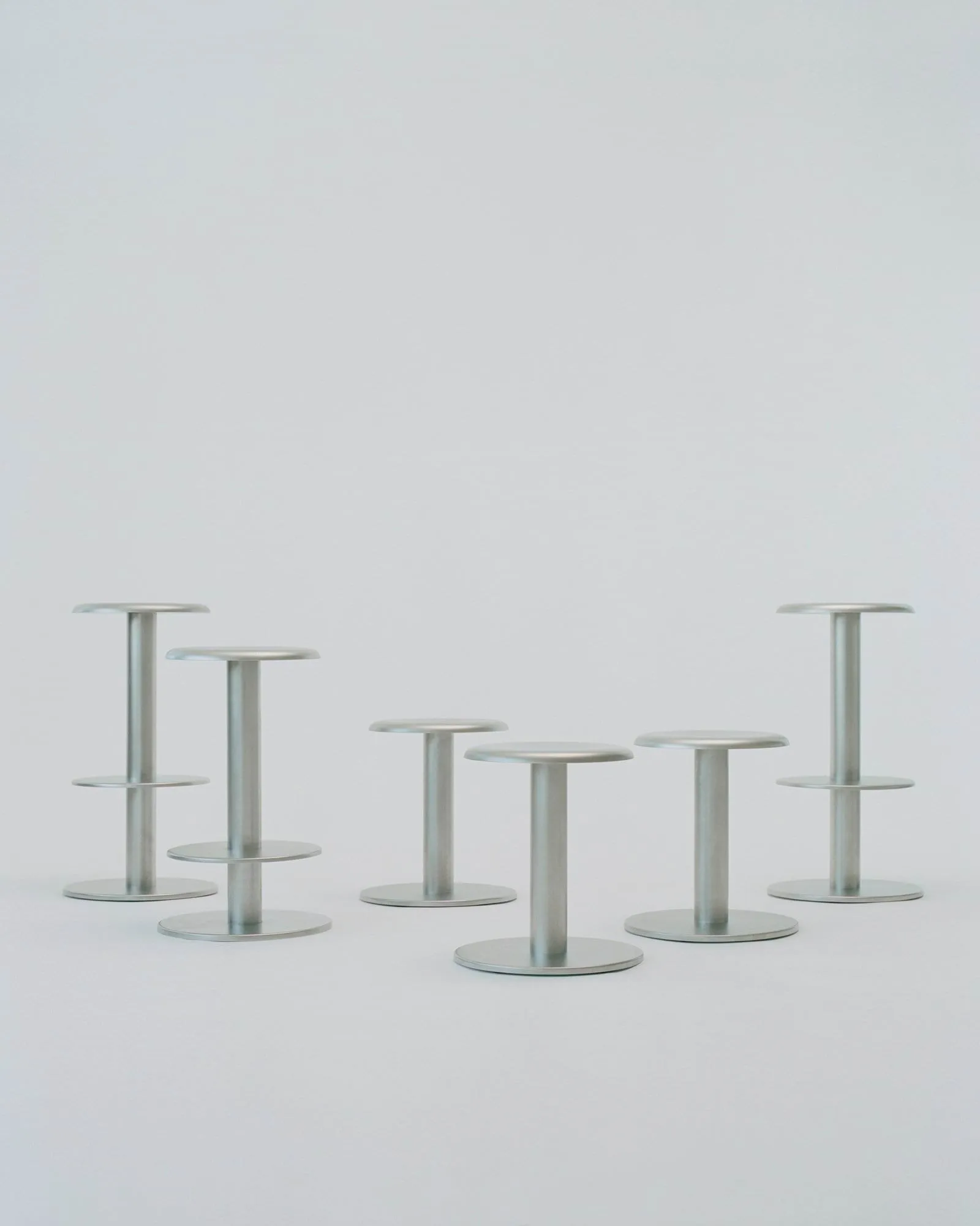 Coupe Barhocker, Stainless Steel, 76 cm New Works
