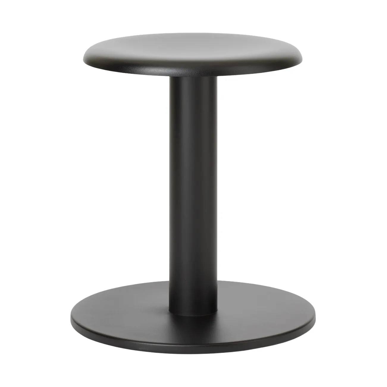 Coupe Hocker, Black, Ø40x46 cm New Works