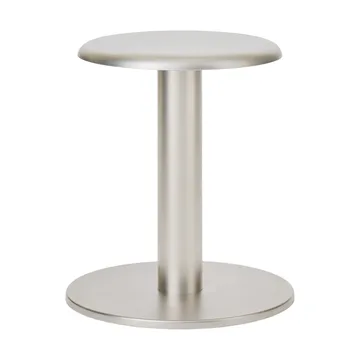 Coupe Hocker - Stainless Steel, Ø40x46 cm - New Works