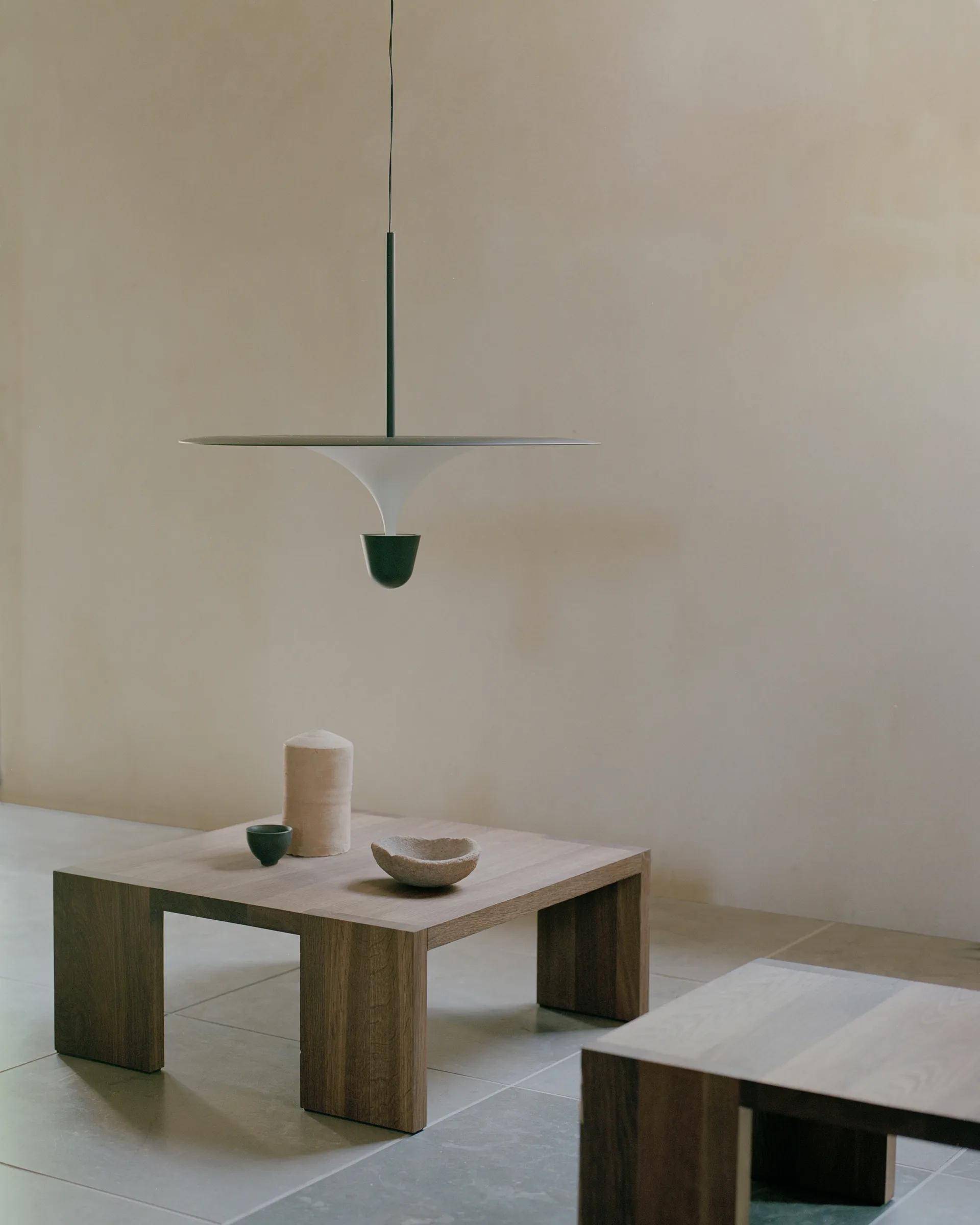 Kantarell Pendelleuchte Ø60 cm, Black New Works