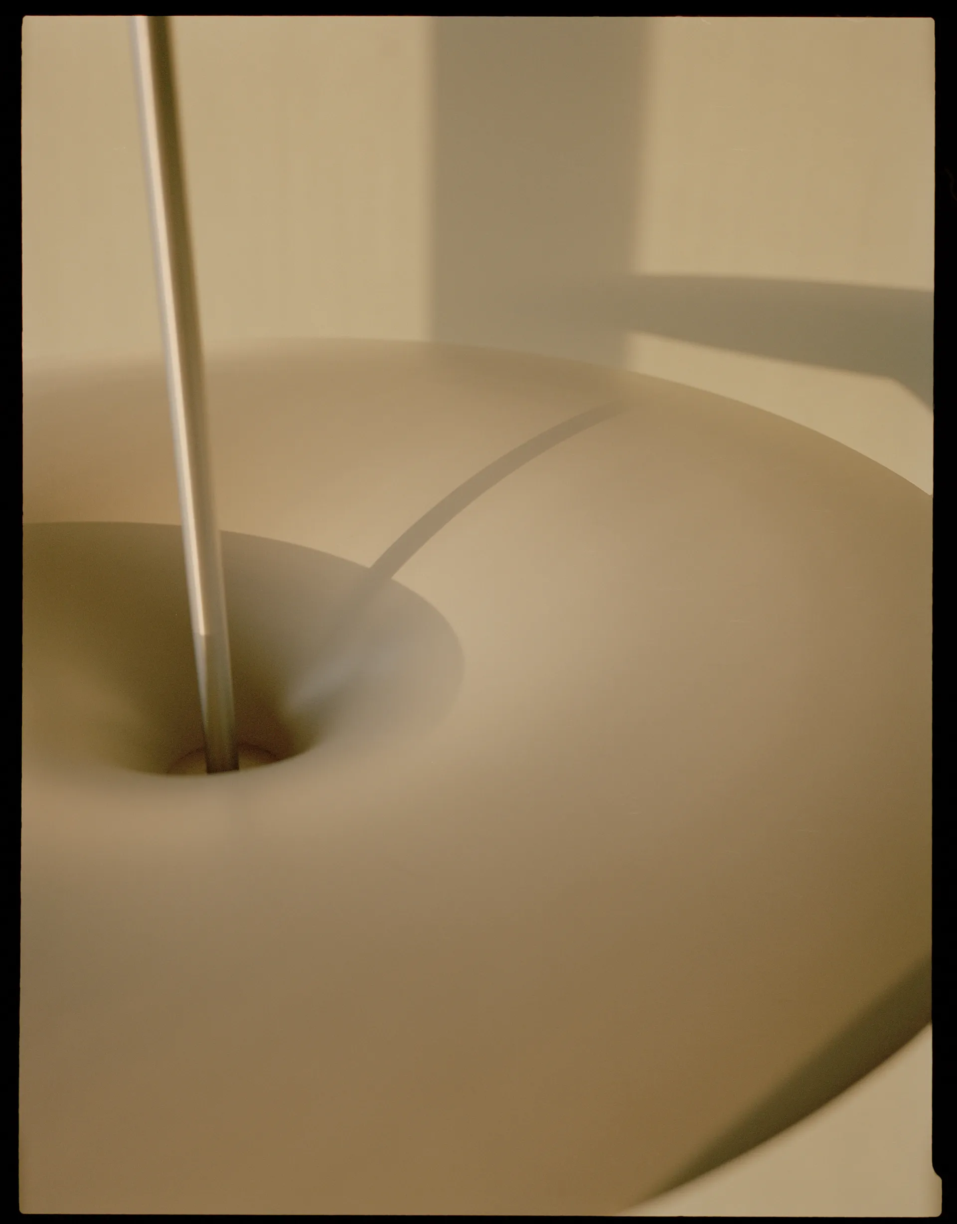 Kantarell Pendelleuchte Ø60 cm, Nickel plattiert New Works