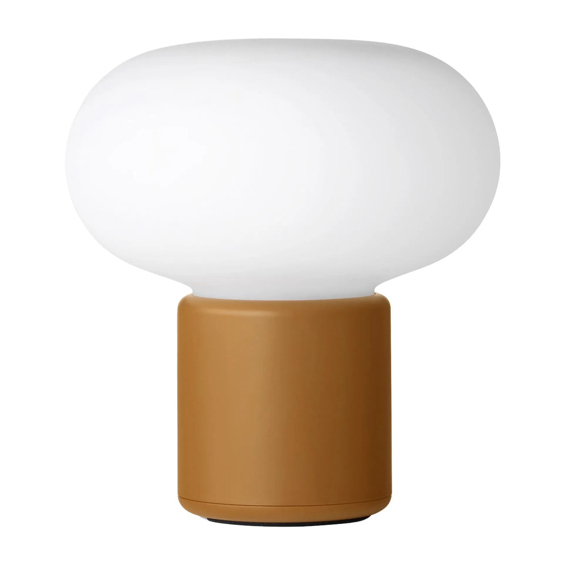 Karl-Johan Tischleuchte tragbar, Ochre yellow New Works