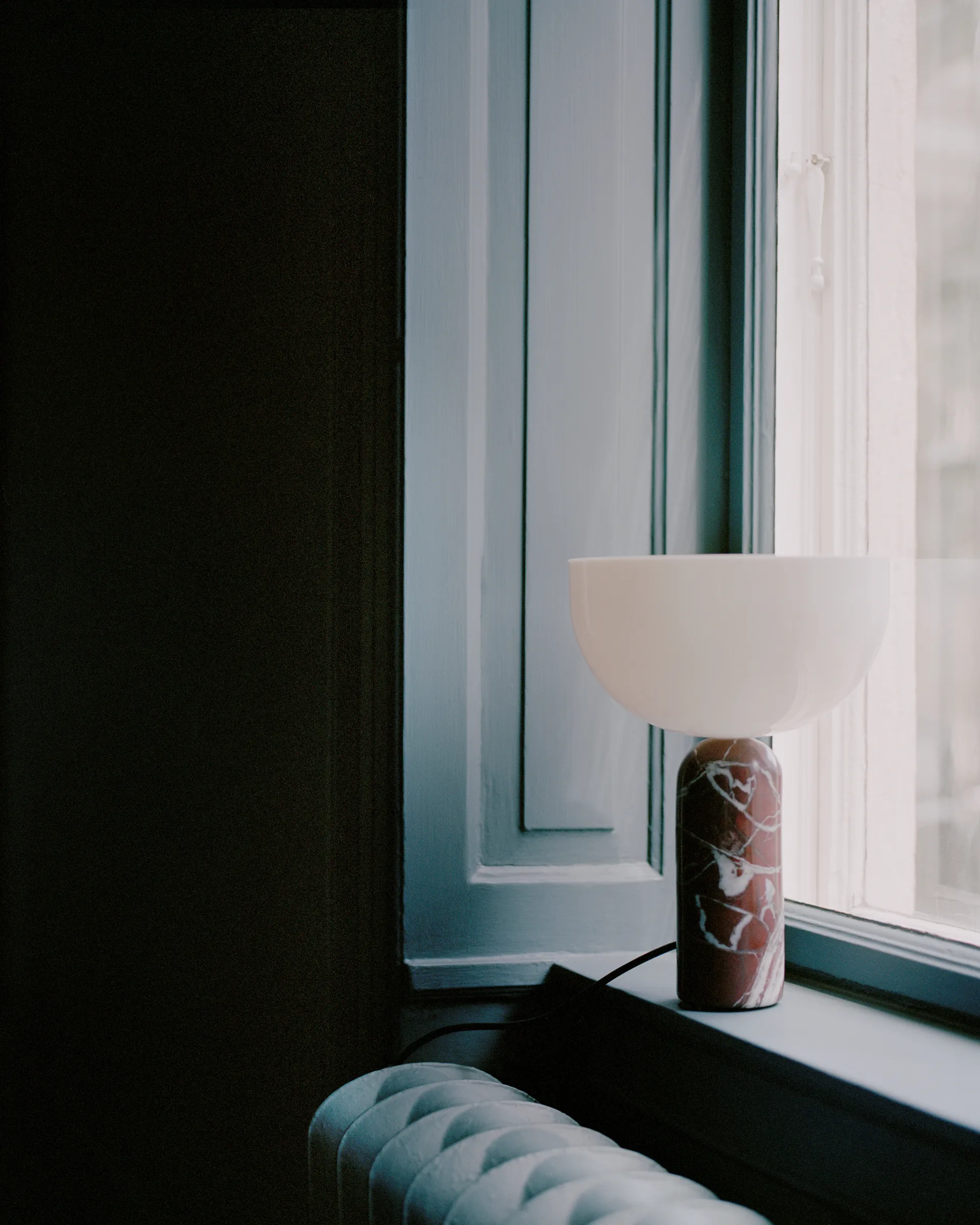 Kizu Tischleuchte small, Rosso Levanto New Works