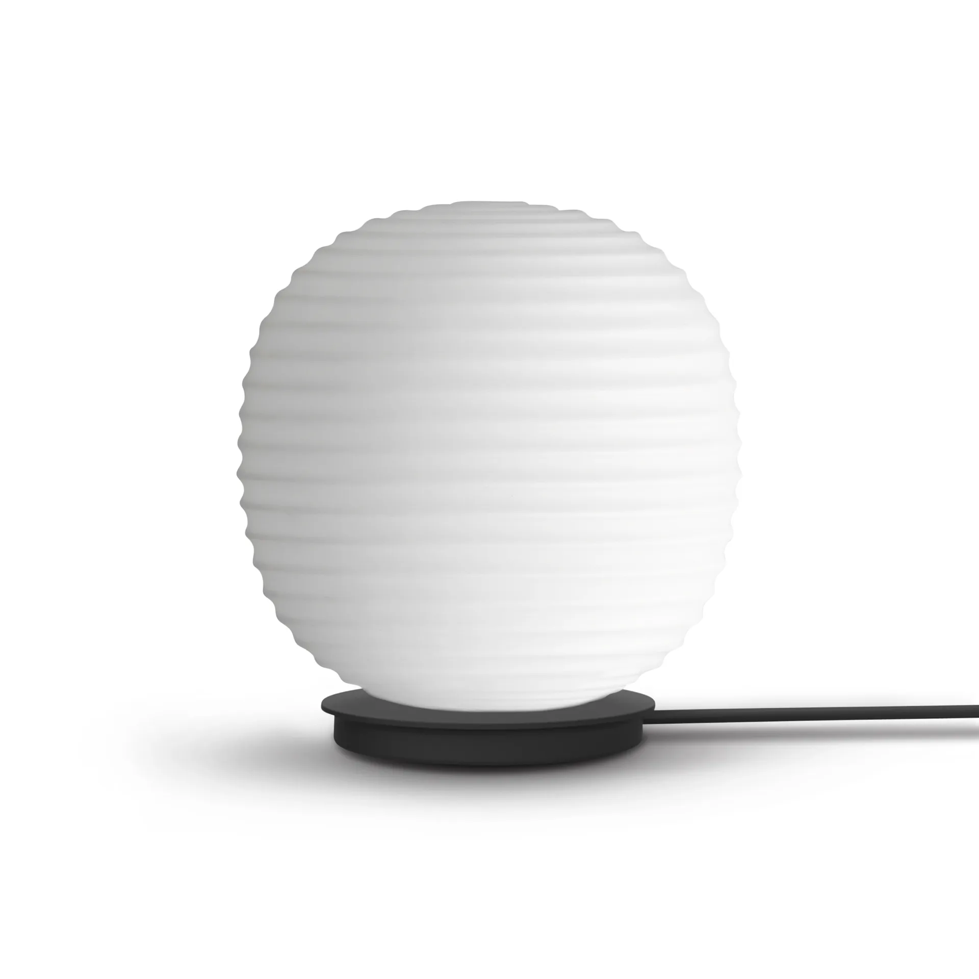 Lantern Globe Tischleuchte small, Edelstahl New Works