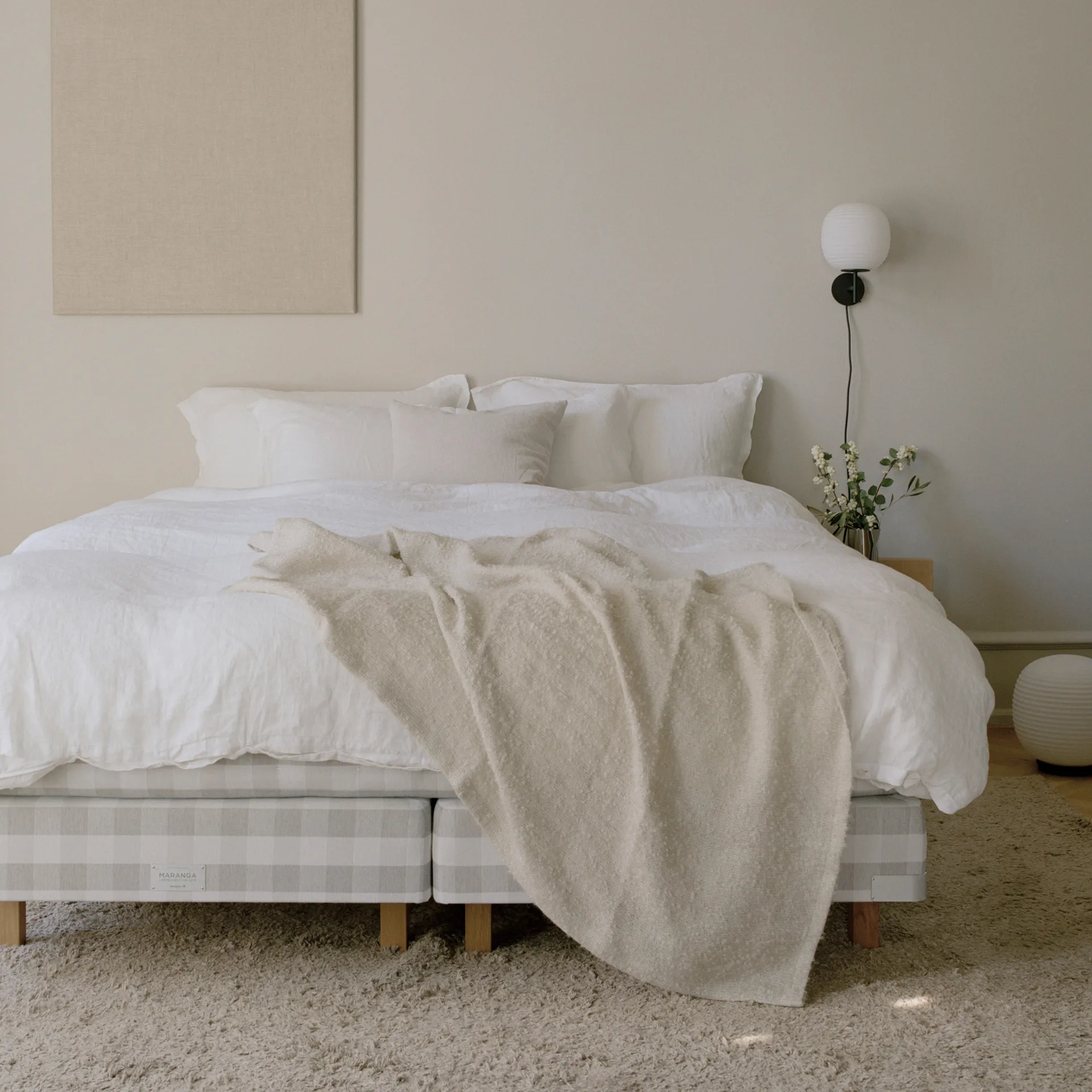 Lantern Wandleuchte small, Edelstahl New Works