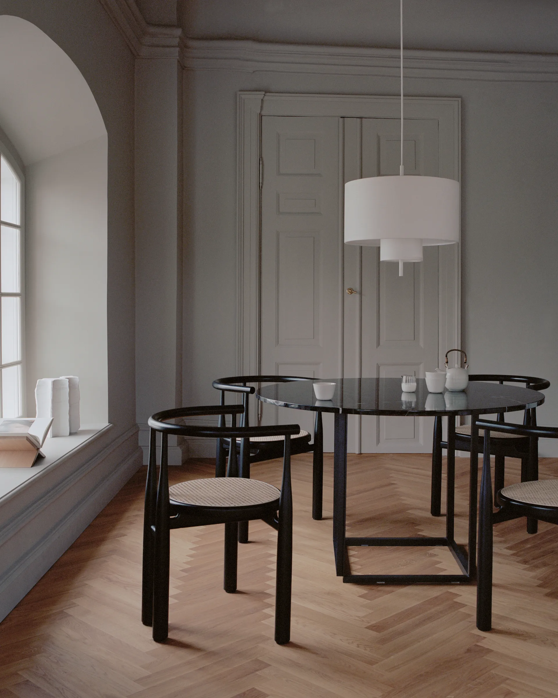 Margin Pendelleuchte Ø50cm, White New Works