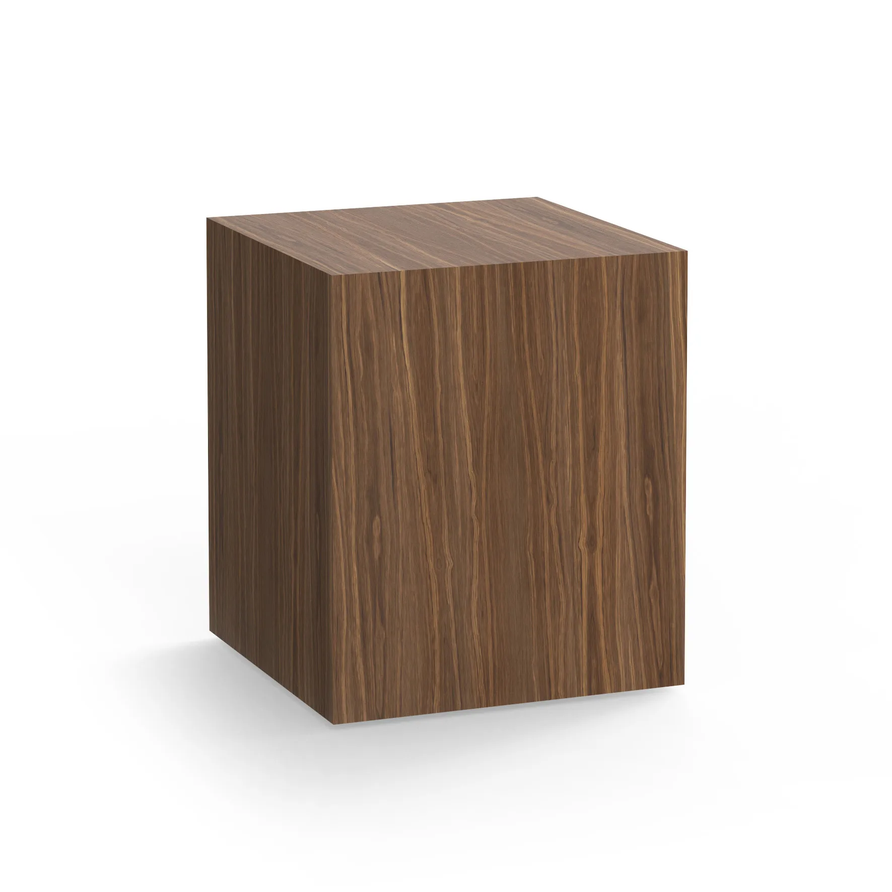 Mass Beistelltisch 40 x 40 x 47cm, Walnut New Works