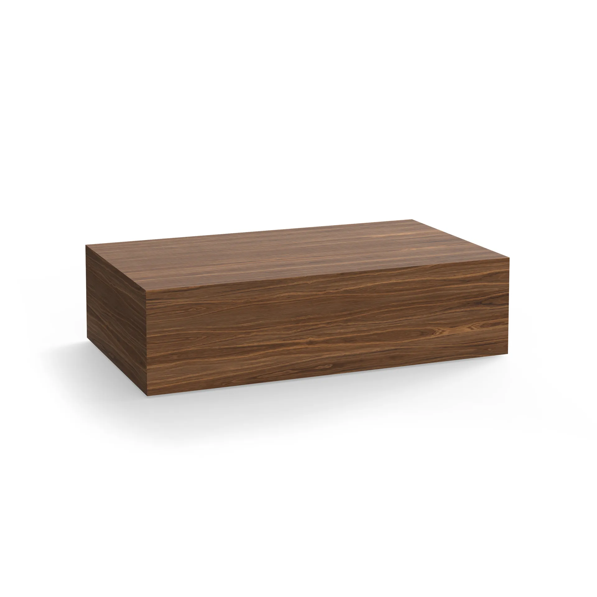 Mass High Beistelltisch 103 x 60 x 27cm, Walnut New Works