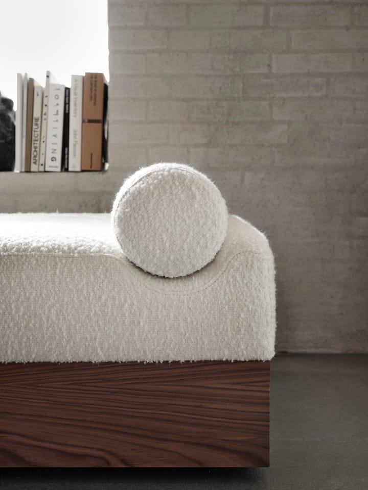 Mass Tagesbett 200x75x51 cm, Karakorum ivory 001-walnut New Works
