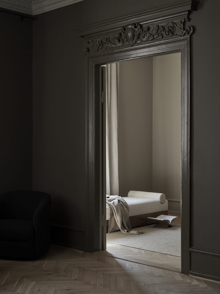 Mass Tagesbett 200x75x51 cm, Karakorum ivory 001-walnut New Works