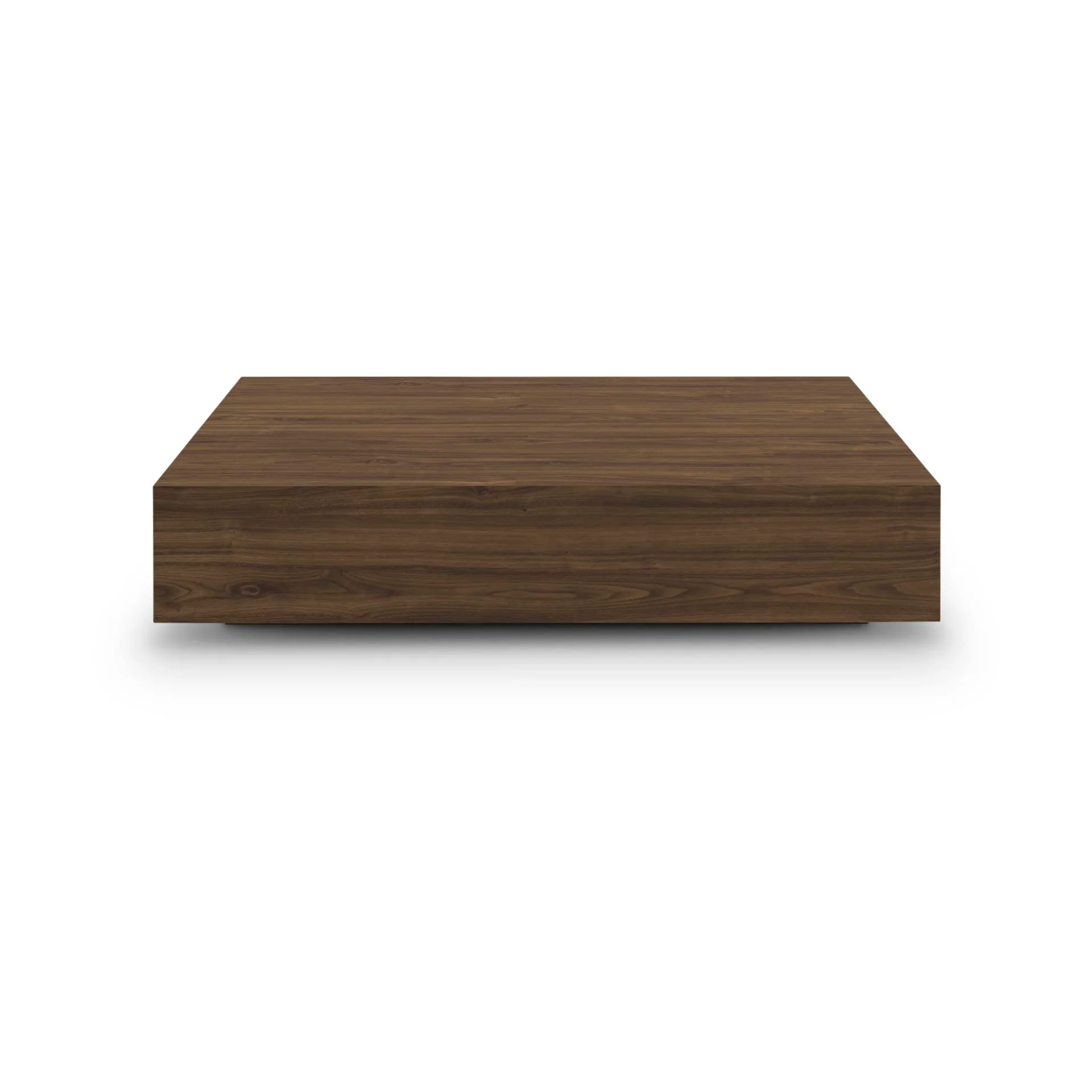 Mass Wide Beistelltisch, walnut New Works