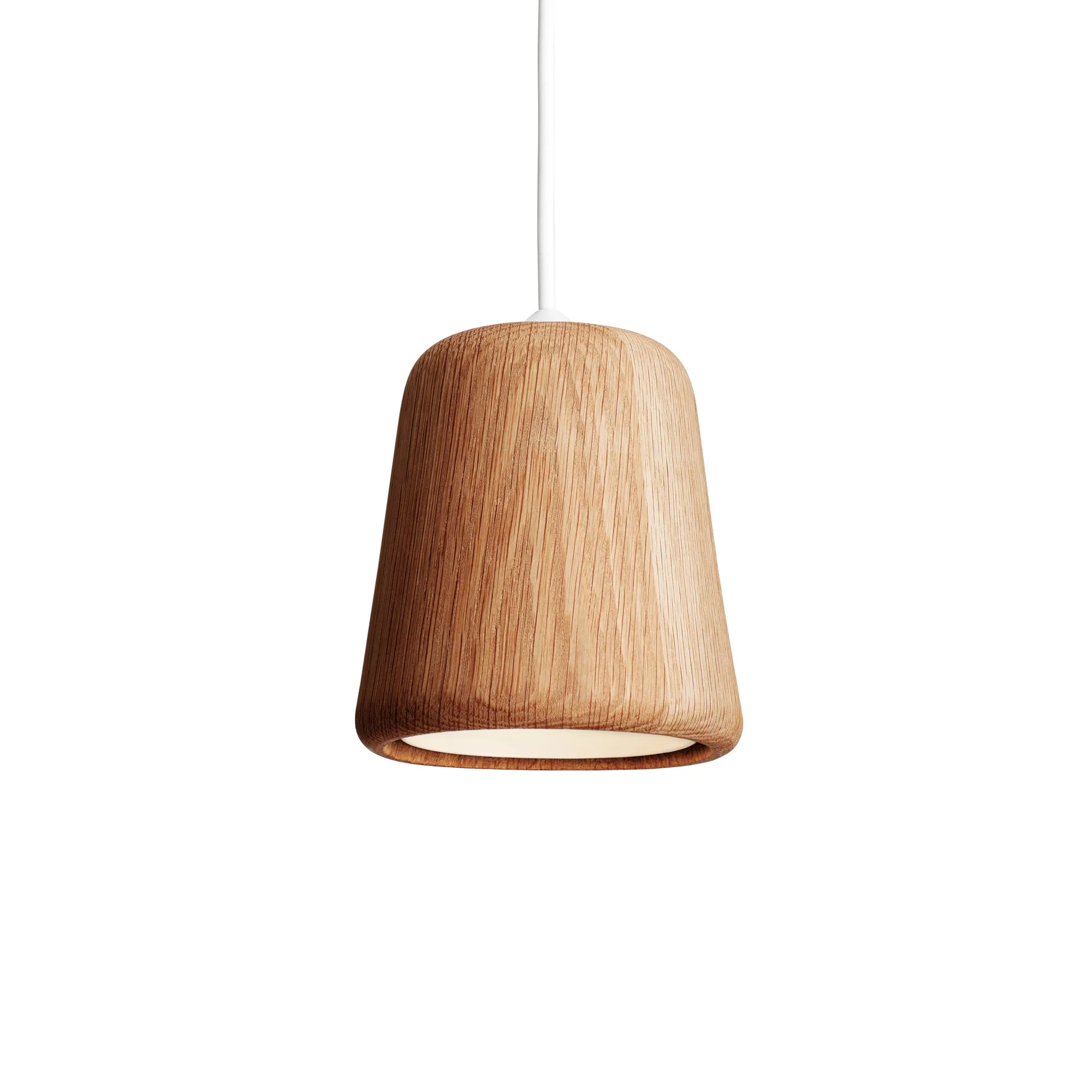 Material Pendelleuchte, Natural oak New Works