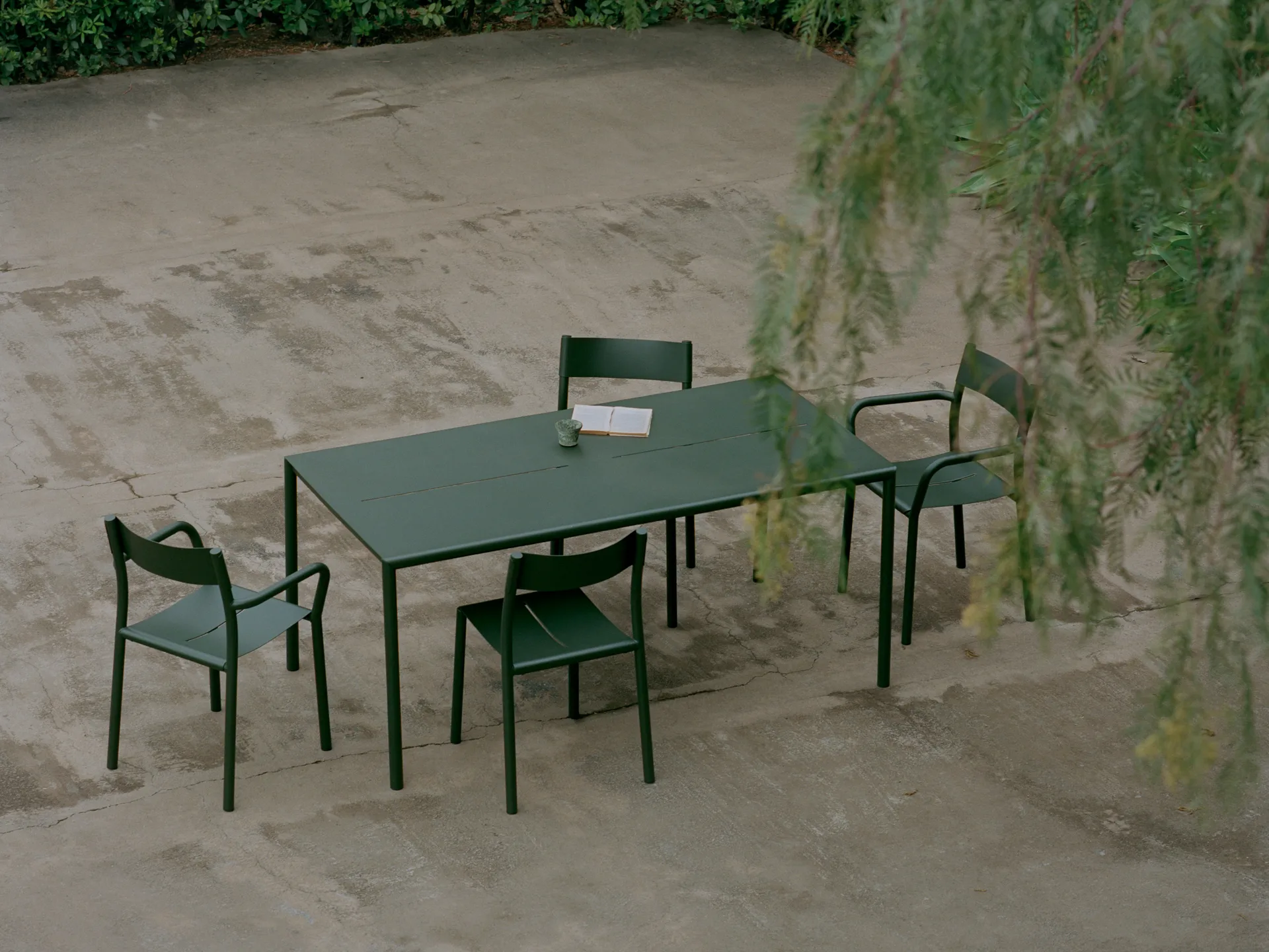 May Tables Outdoor Tisch 170x85 cm, Dark Green New Works