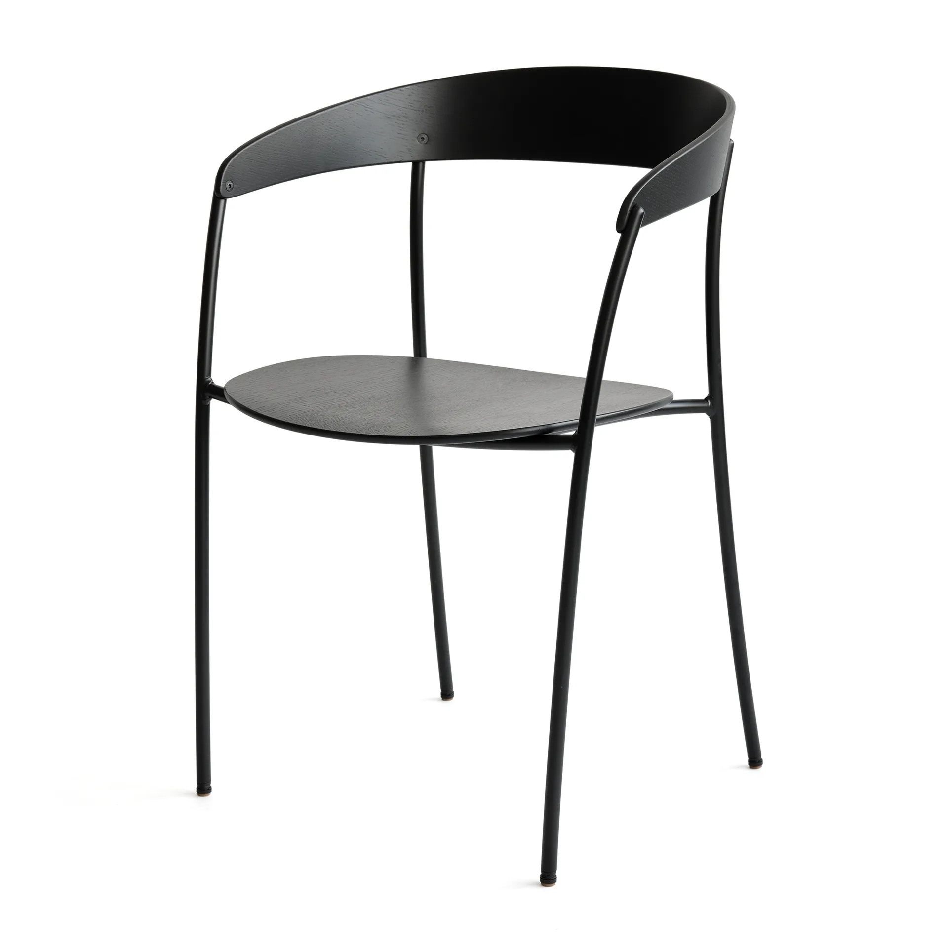 Missing Stuhl mit Armlehne, Schwarze Esche New Works